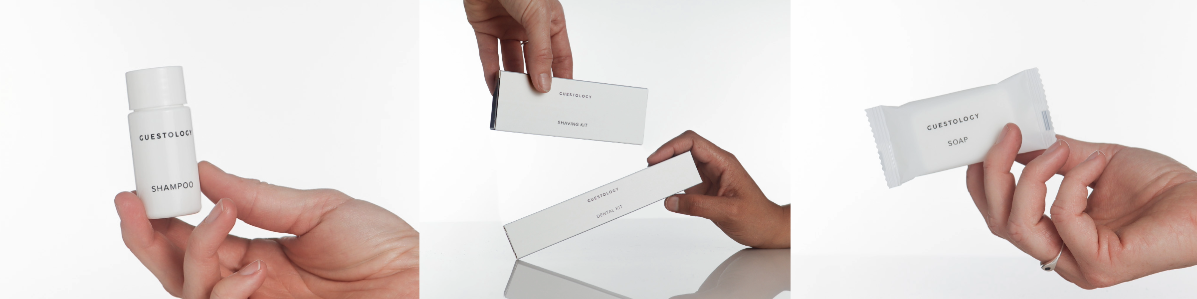 Guestology guest amenities collection for hotels and guesthouses in South Africa